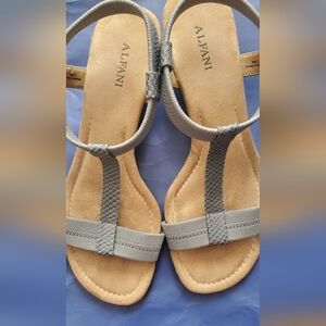 Blue Grey Women's Sandals Alfani 7.5